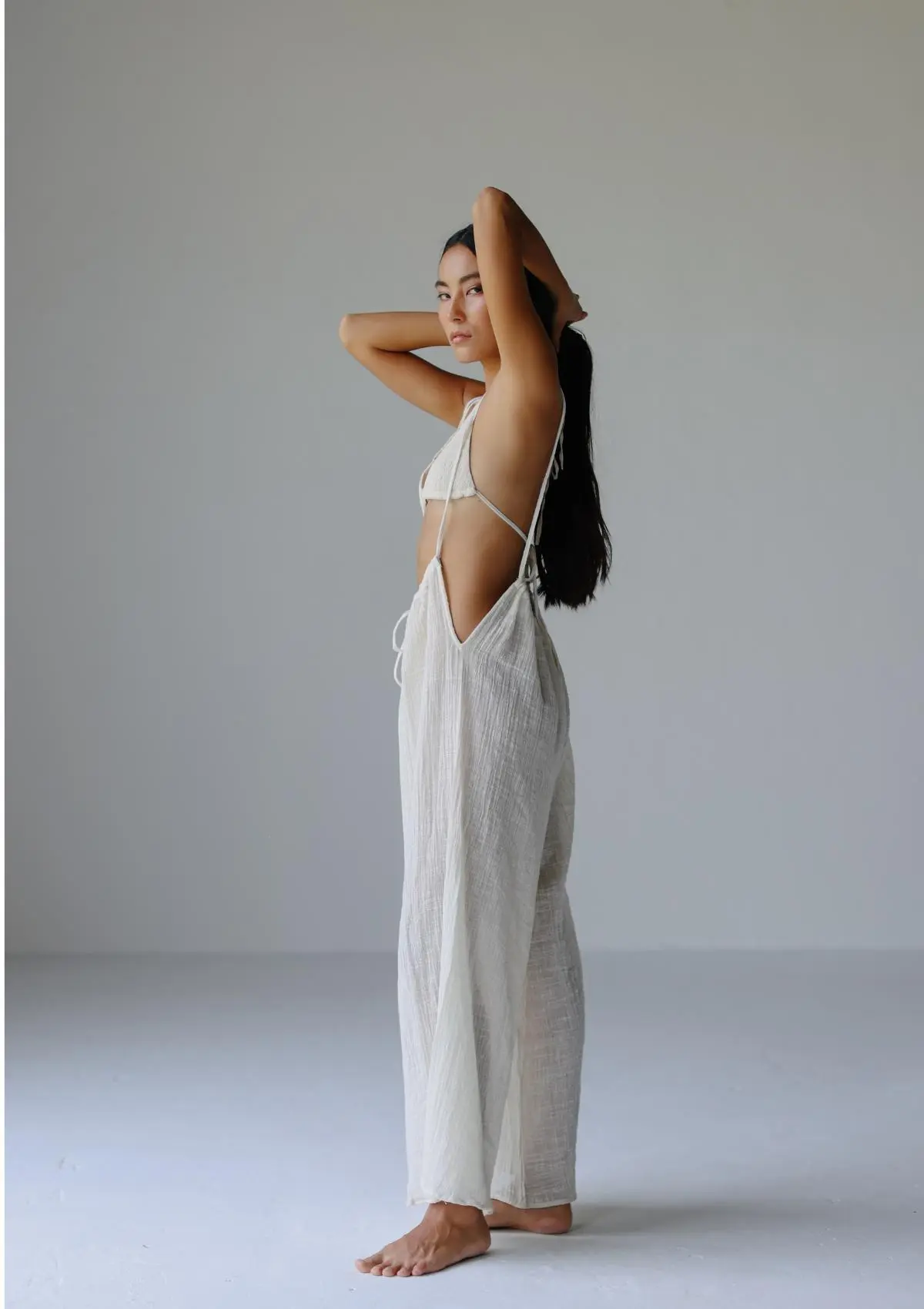 AMIRA SUSPENDERS - UNDYED - Image 3