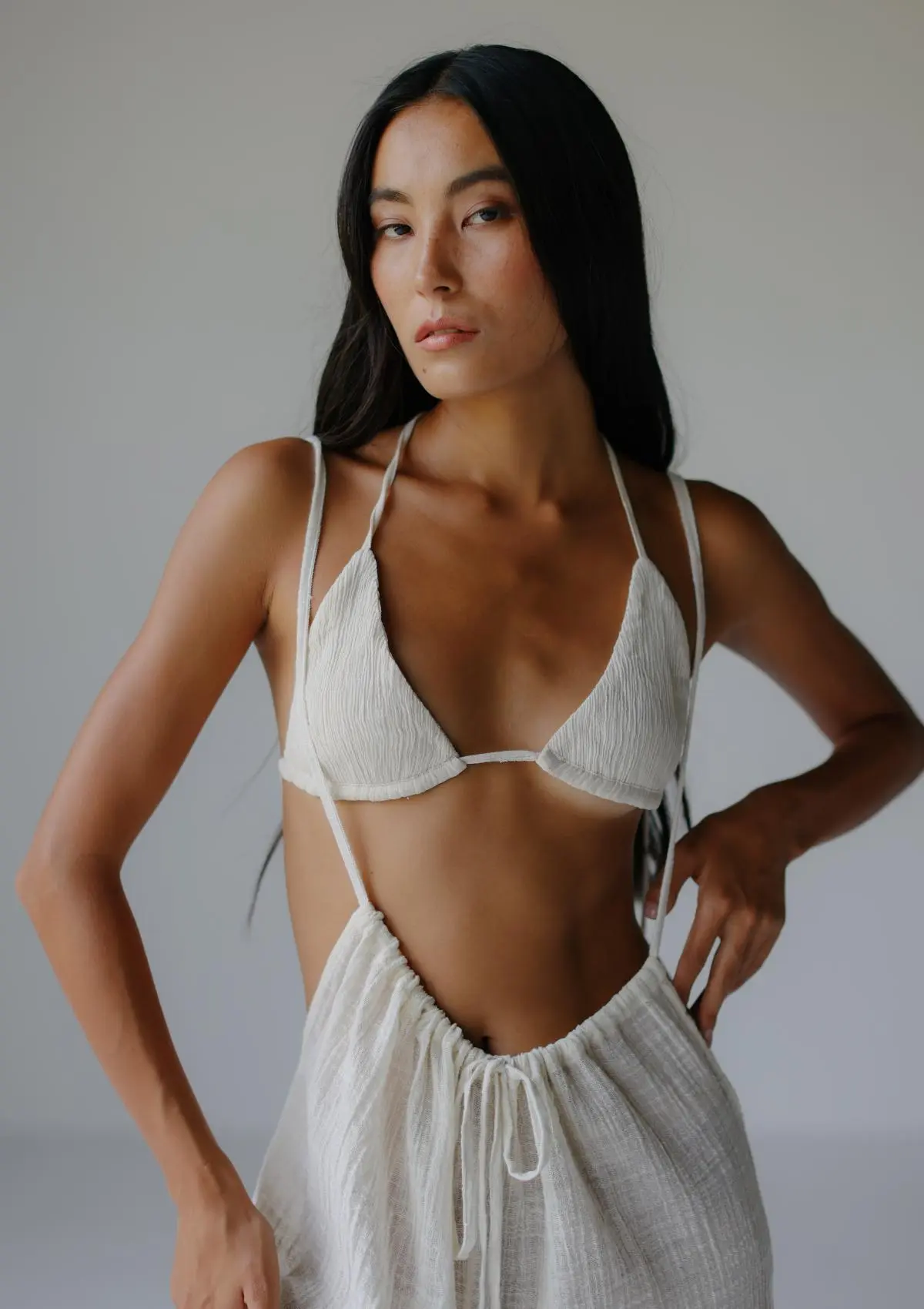 AMIRA SUSPENDERS - UNDYED - Image 5