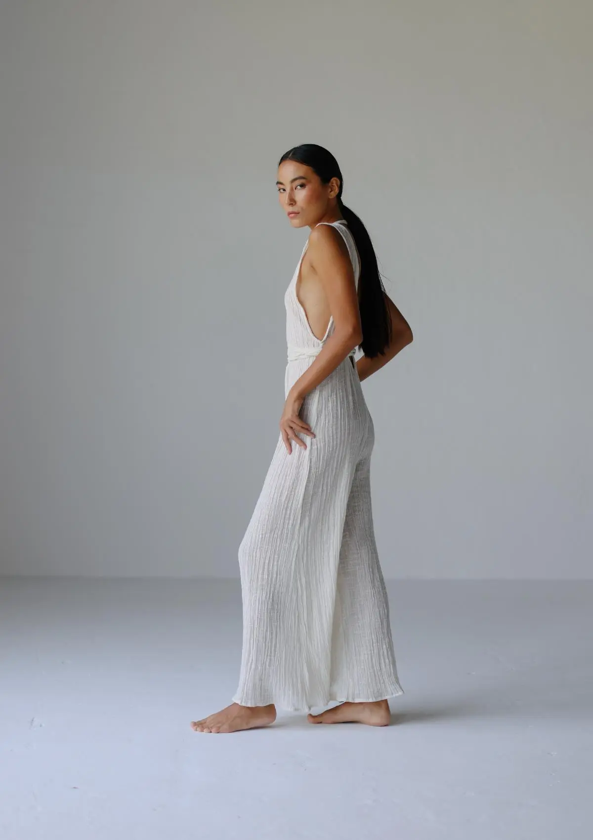 ARES JUMPSUIT- NATURAL - Image 2