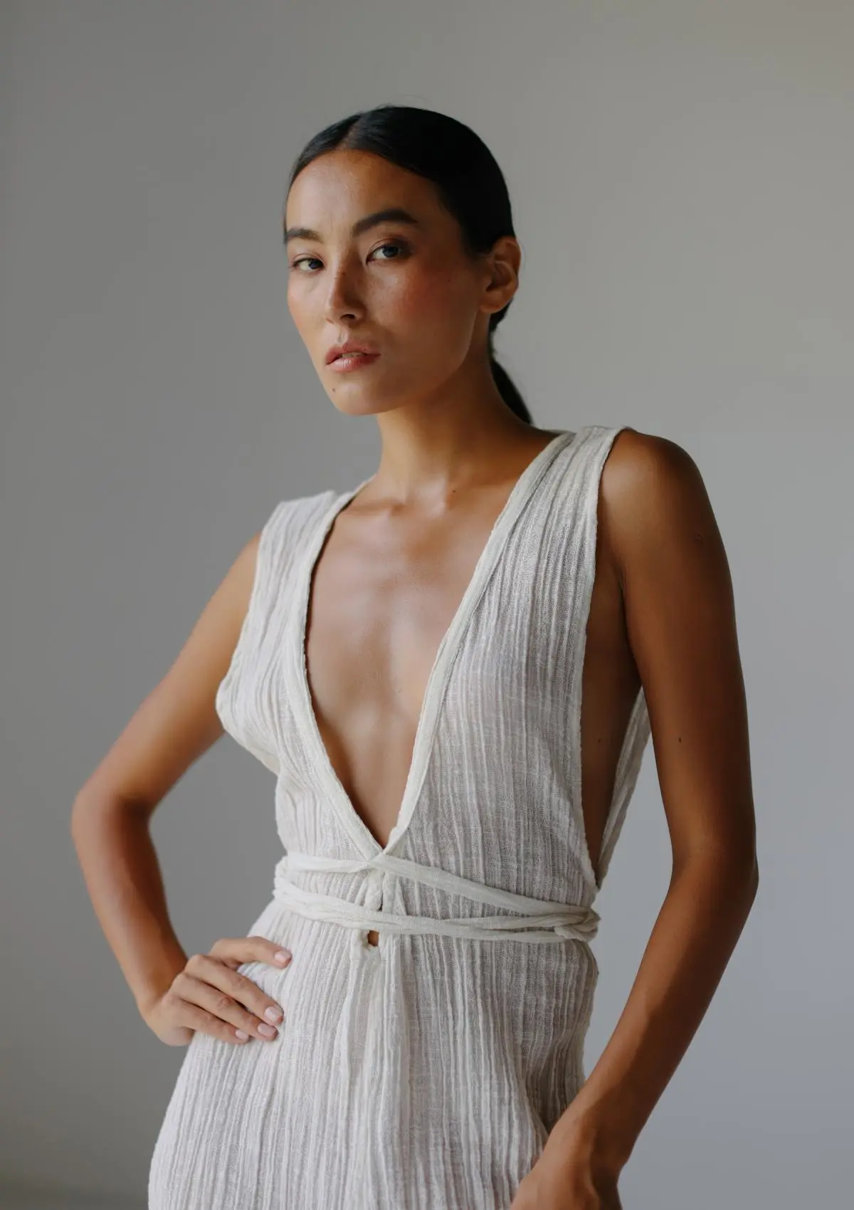 ARES JUMPSUIT- NATURAL - Image 5