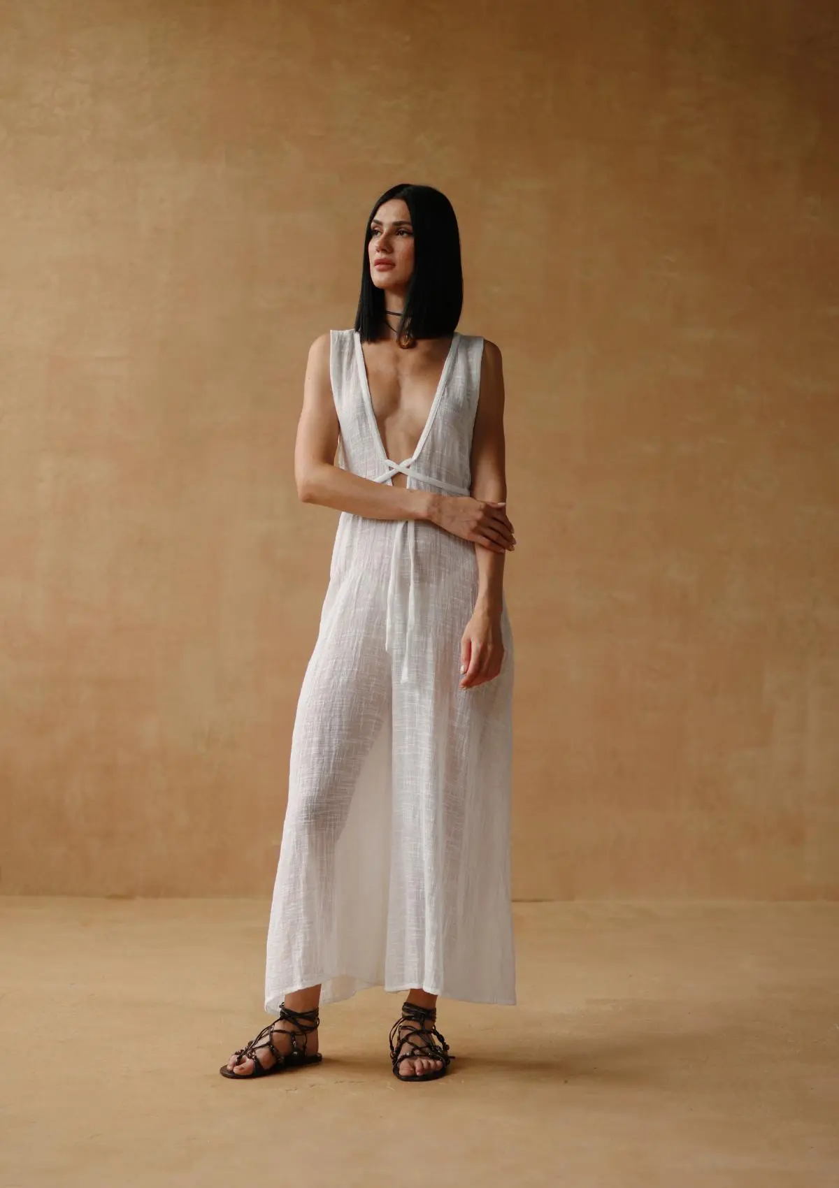 ARES JUMPSUIT- NATURAL - Image 8