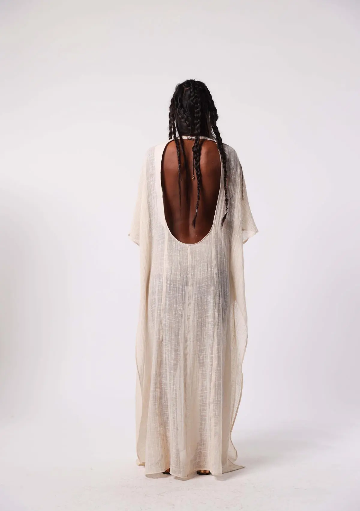 ARIA MAXI KAFTAN - KORA UNDYED - Image 4