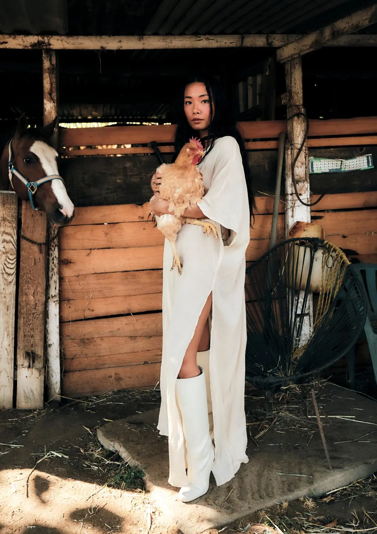 ARIA MAXI KAFTAN - KORA UNDYED - Image 5