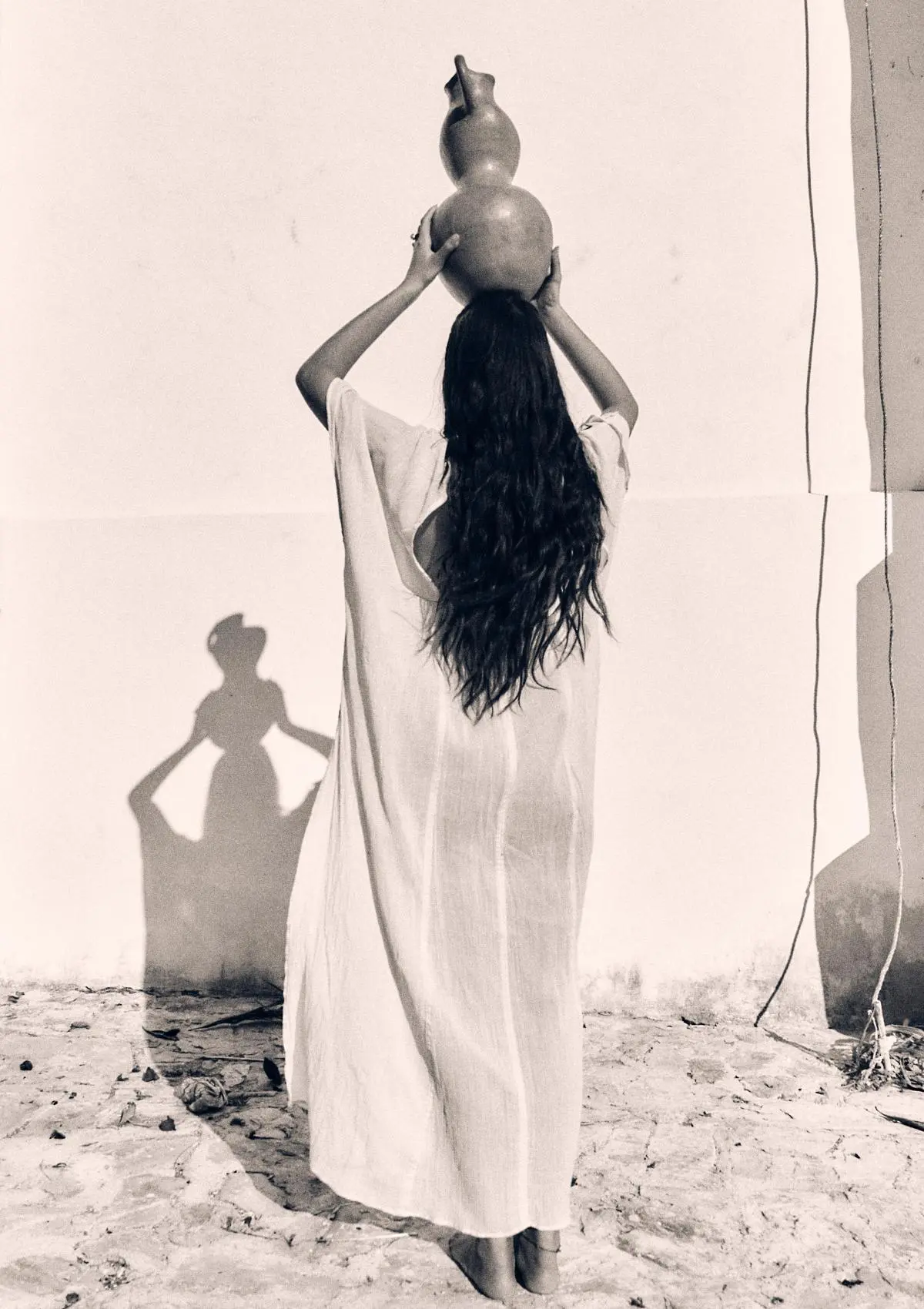 ARIA MAXI KAFTAN - KORA UNDYED - Image 7