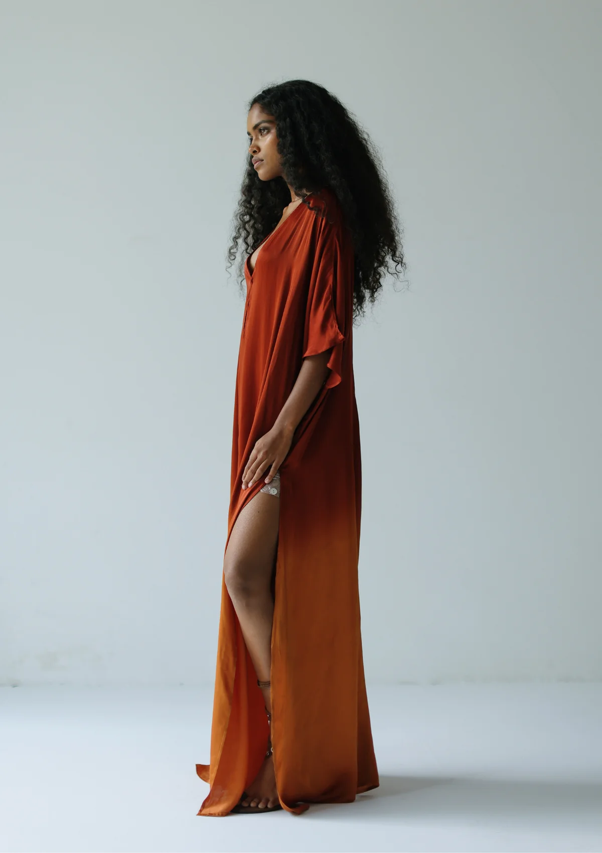 ARIA MAXI KAFTAN- PICANTE OMBRE - Image 3