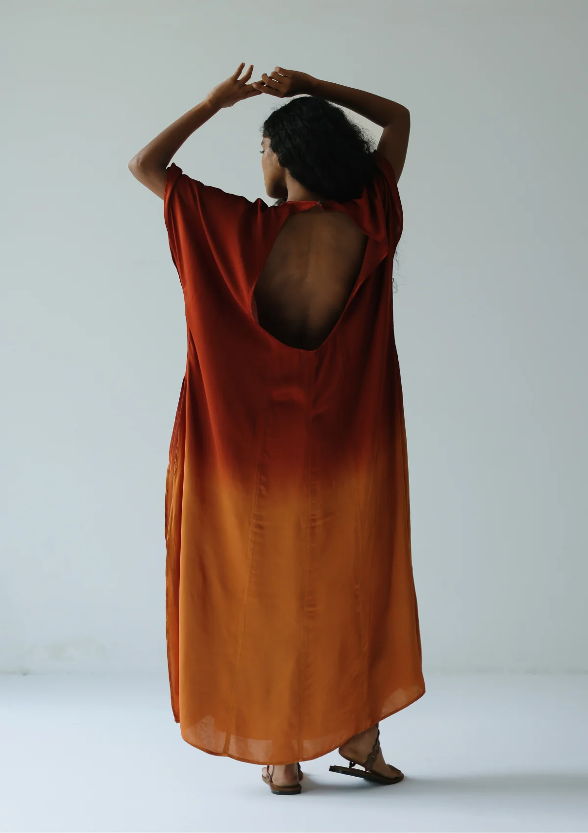 ARIA MAXI KAFTAN- PICANTE OMBRE - Image 4