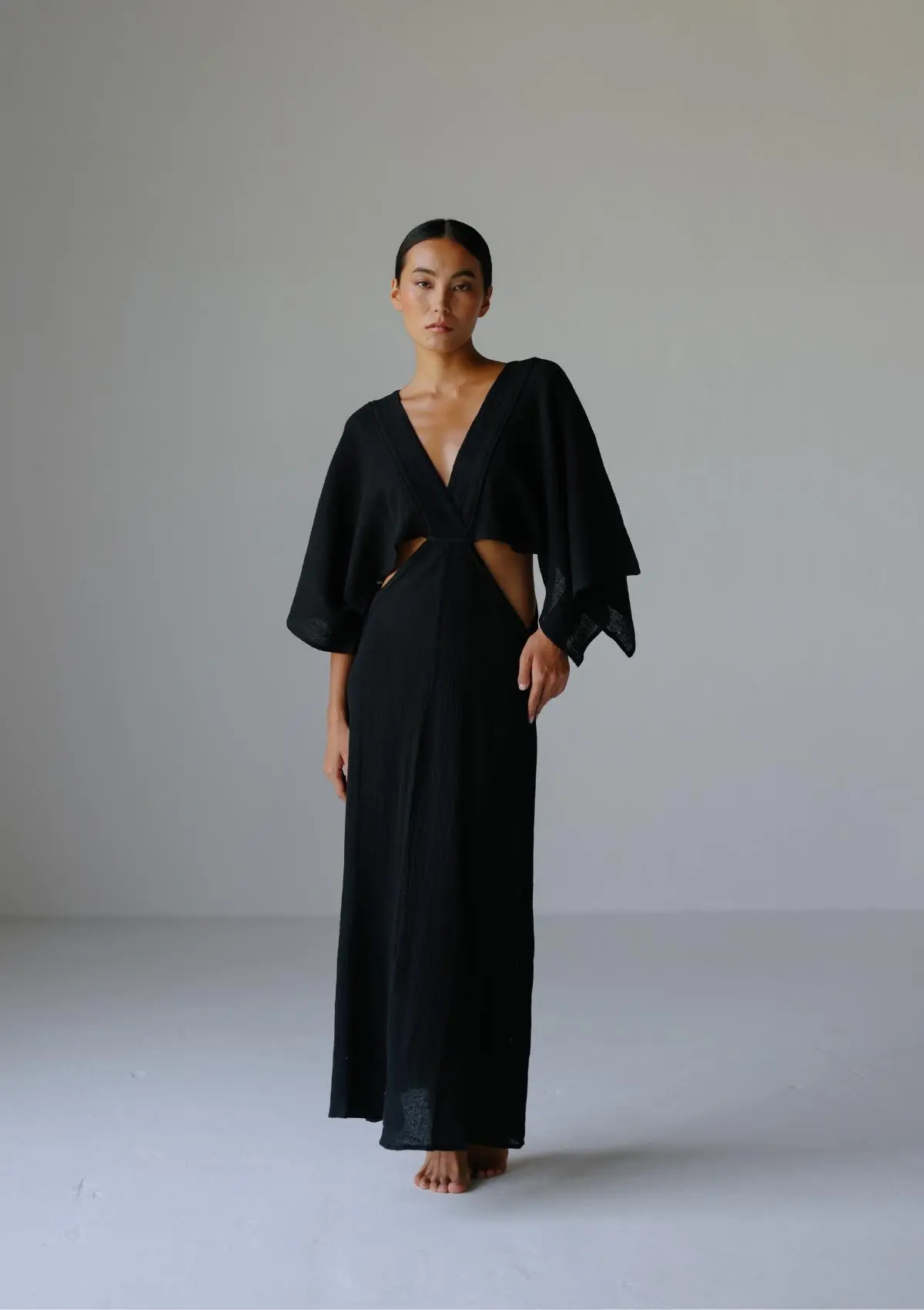 AURORA DRESS - BLACK - Image 5
