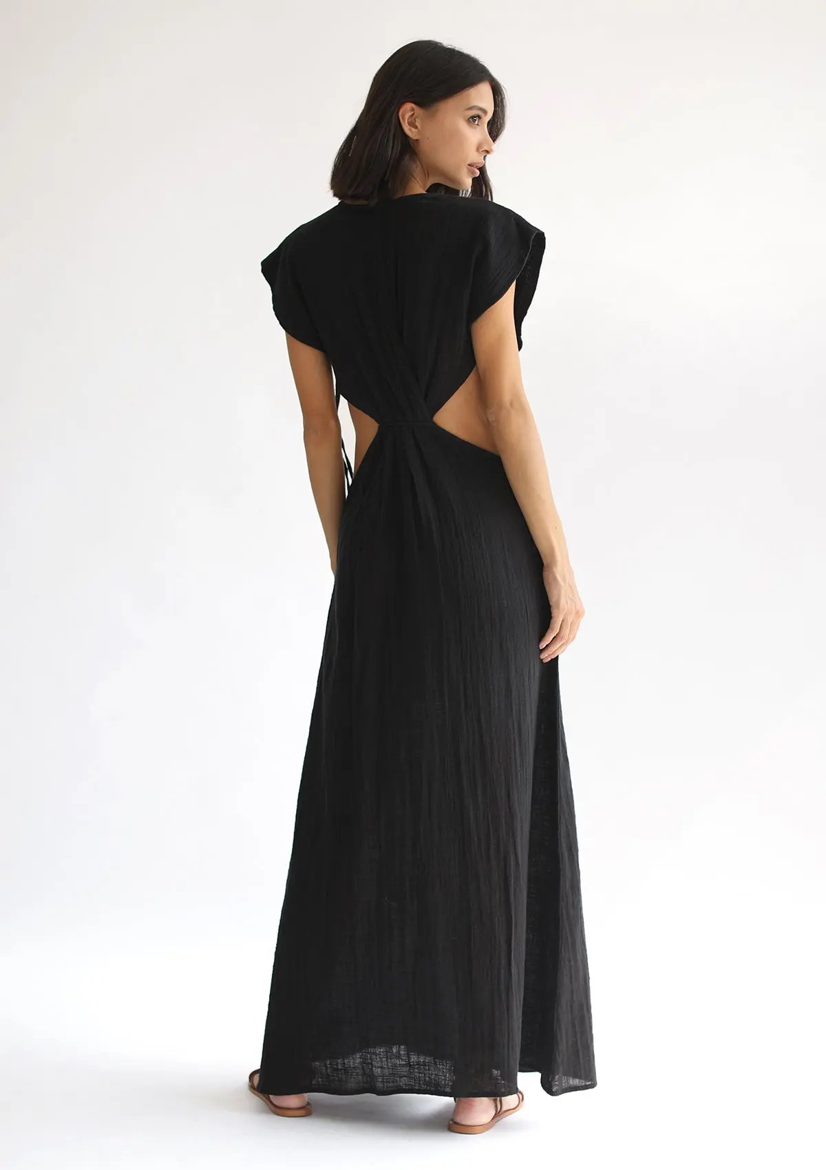CLEO DRESS - BLACK - Image 3