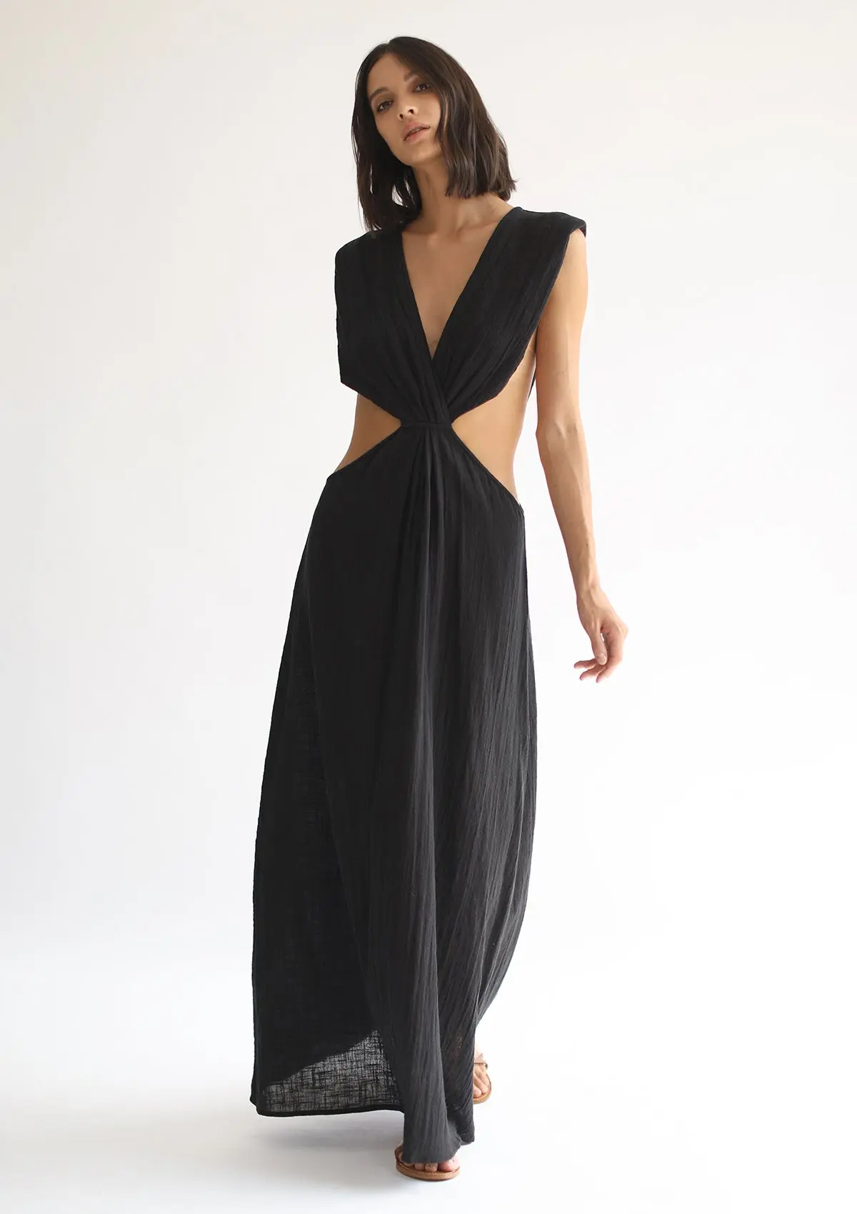 CLEO DRESS - BLACK - Image 5