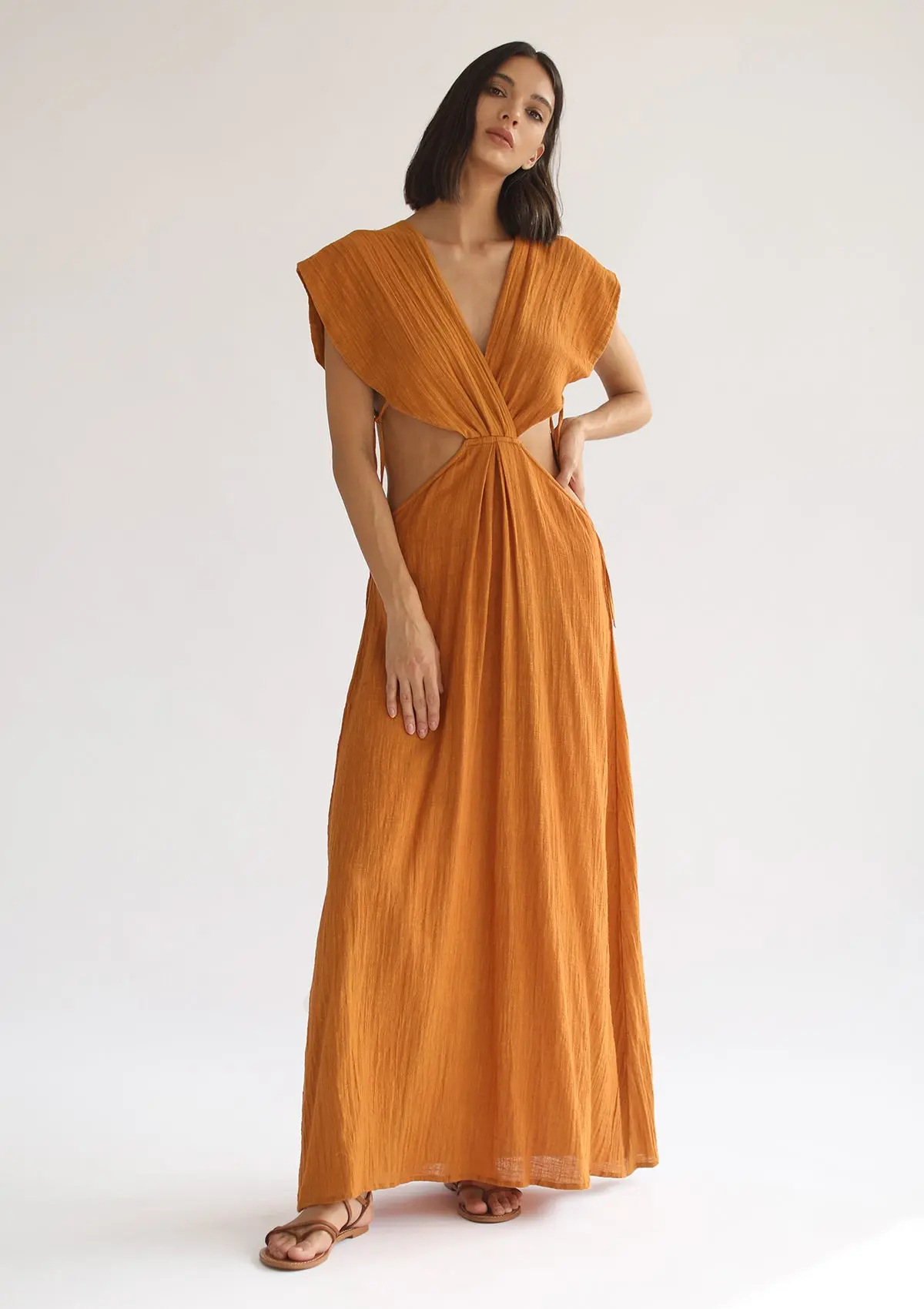 CLEO DRESS - INCA GOLD - Image 3