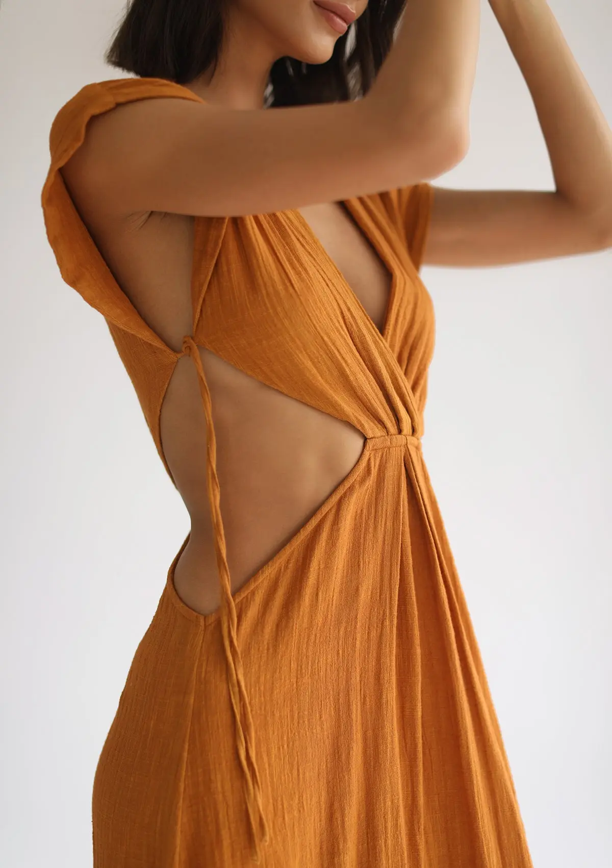 CLEO DRESS - INCA GOLD - Image 5