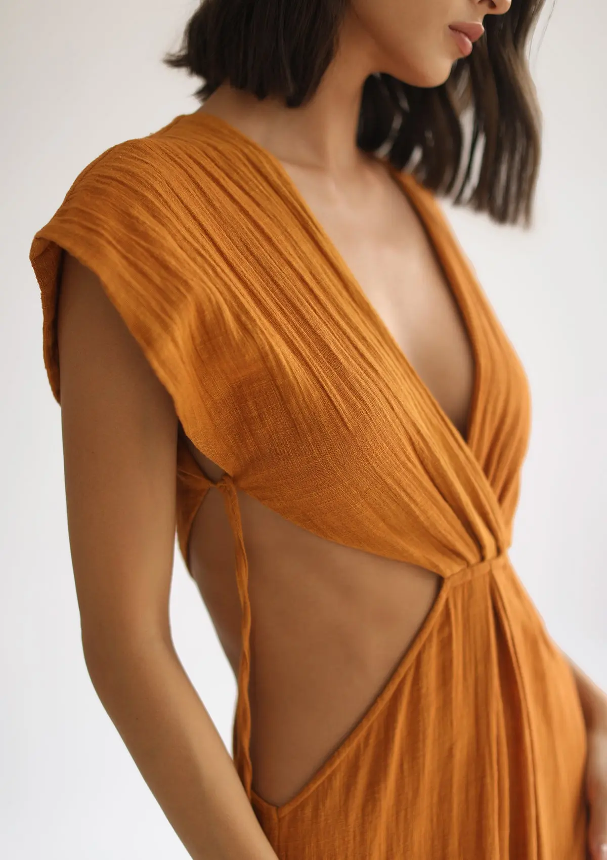 CLEO DRESS - INCA GOLD - Image 6