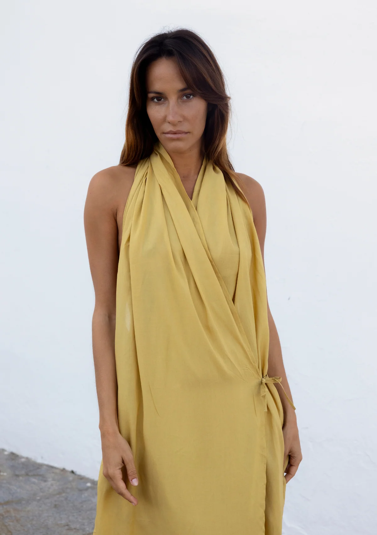 HOOD KAFTAN- BEIGE TAN - Image 7