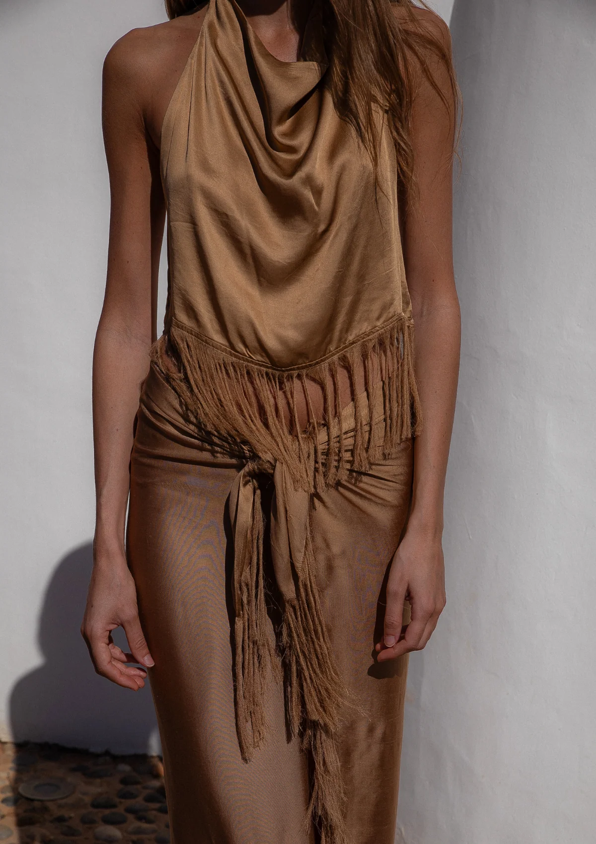 FAYE TOP - GOLDEN BROWN - Image 10