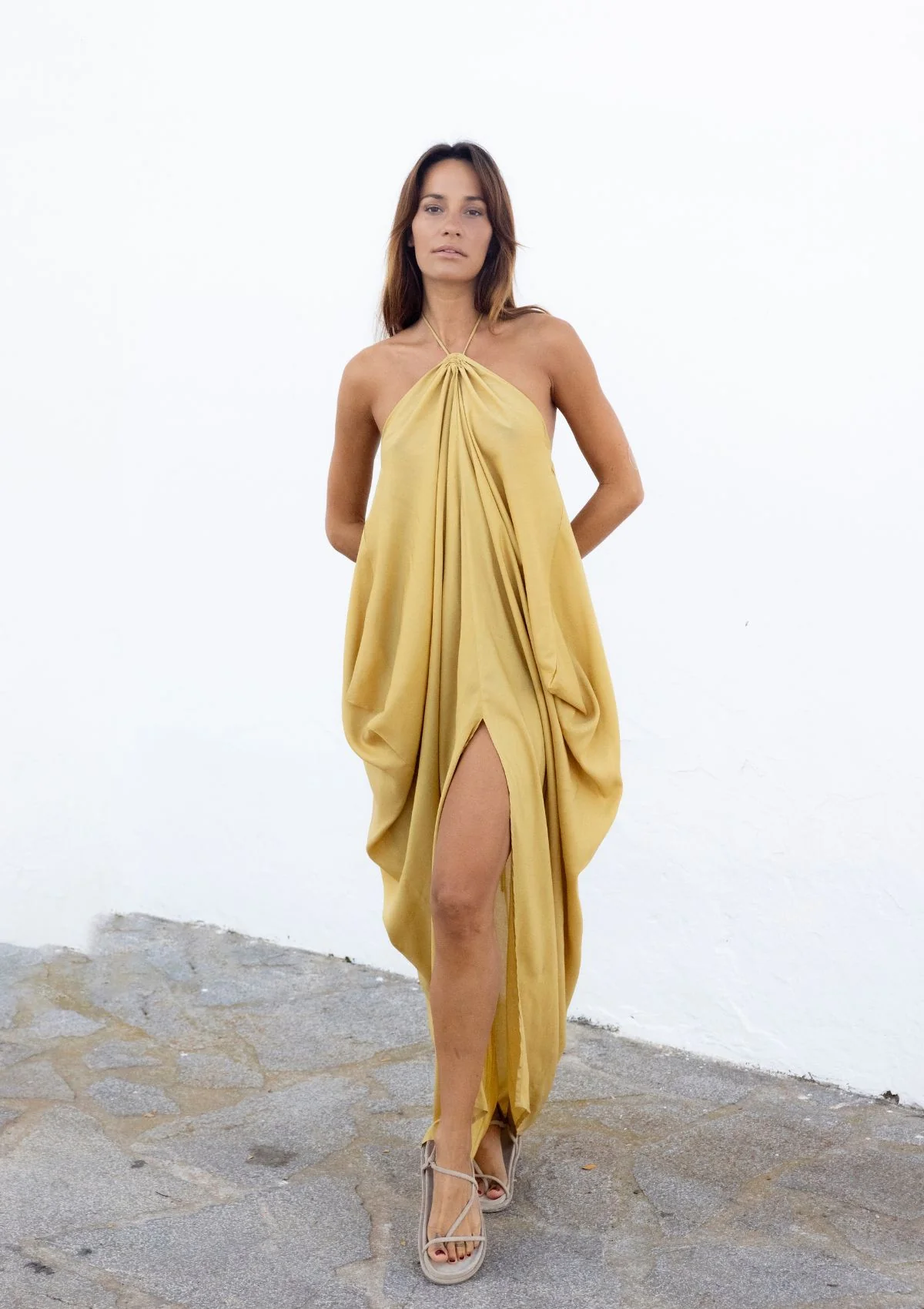 MAILA KAFTAN- INDIAN TAN - Image 8