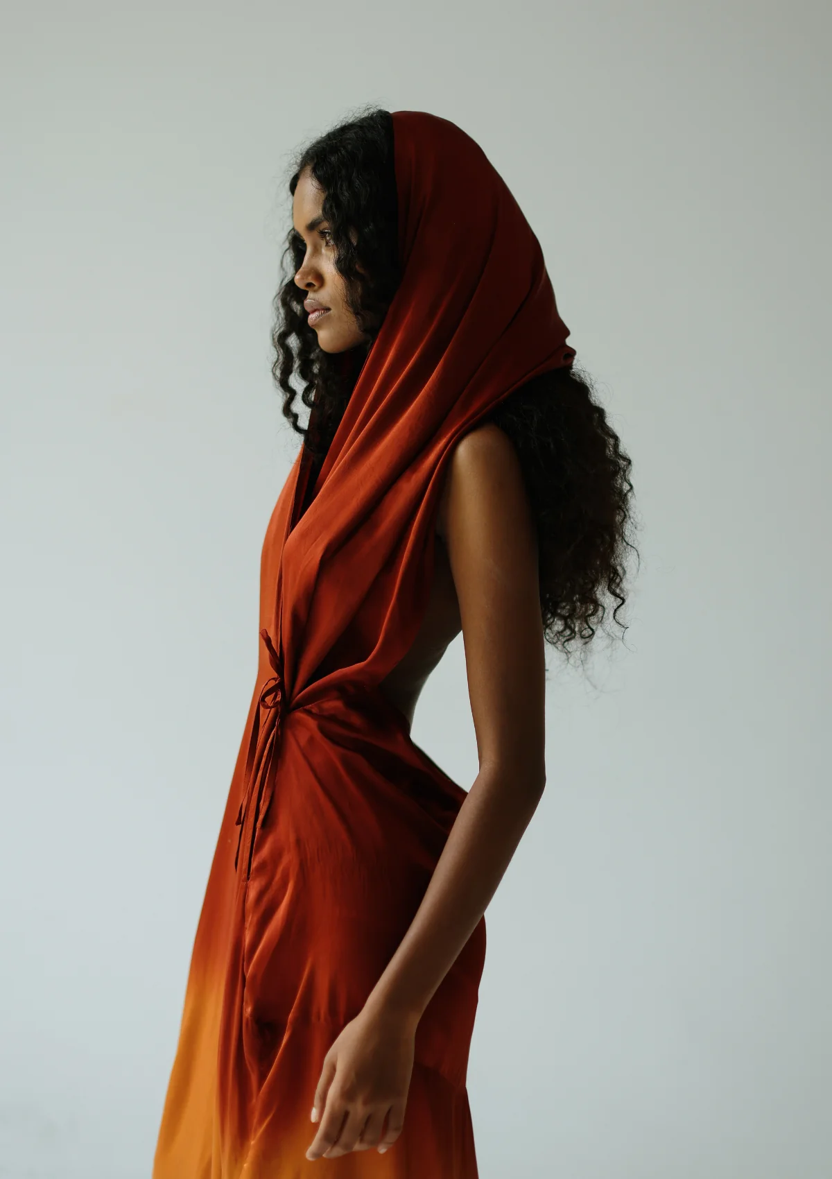 HOOD KAFTAN-PICANTE OMBRE - Image 6
