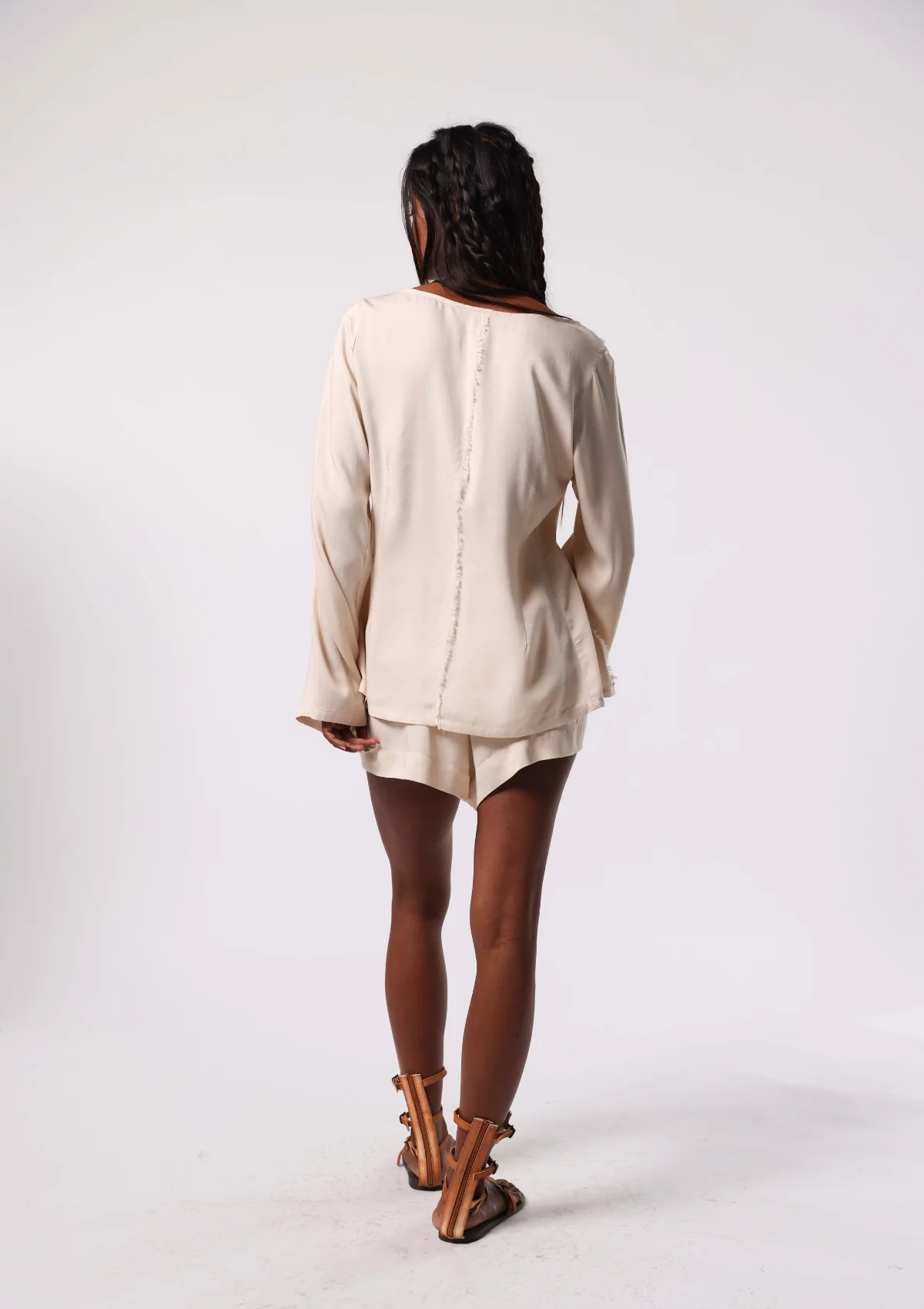 ILONA TOP- UNDYED KORA - Image 4