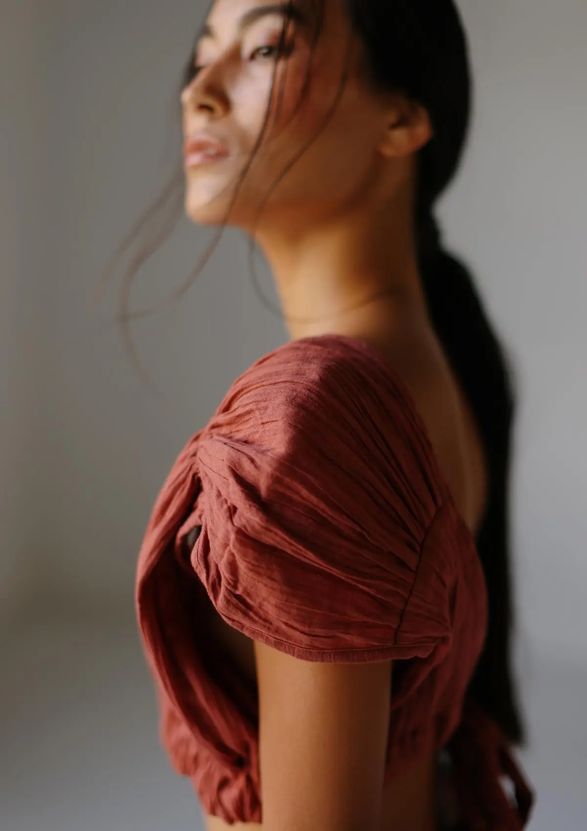 ISLA CROP TOP - BAKED CLAY - Image 3