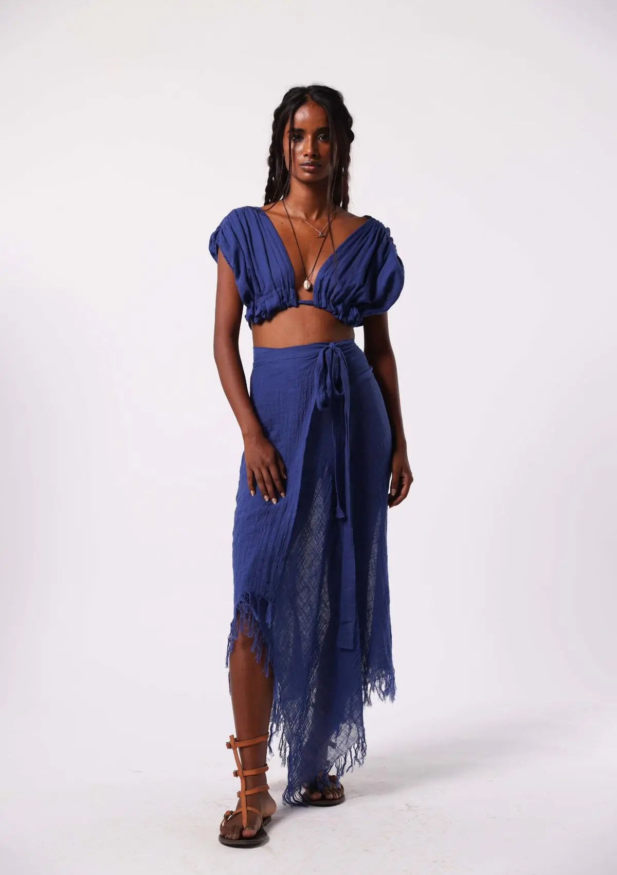 ISLA CROP TOP - SODALITE BLUE - Image 3