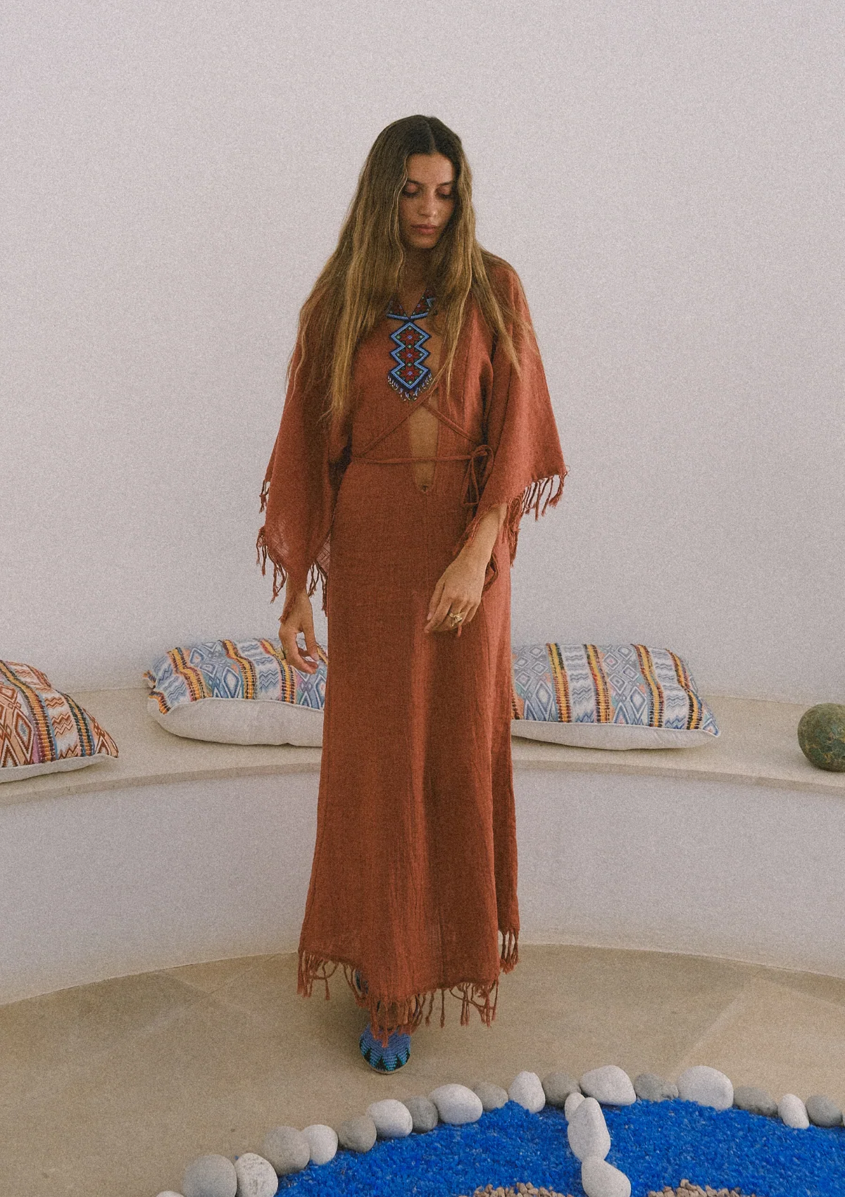 ELARA DRESS- BAKED CLAY - Image 10