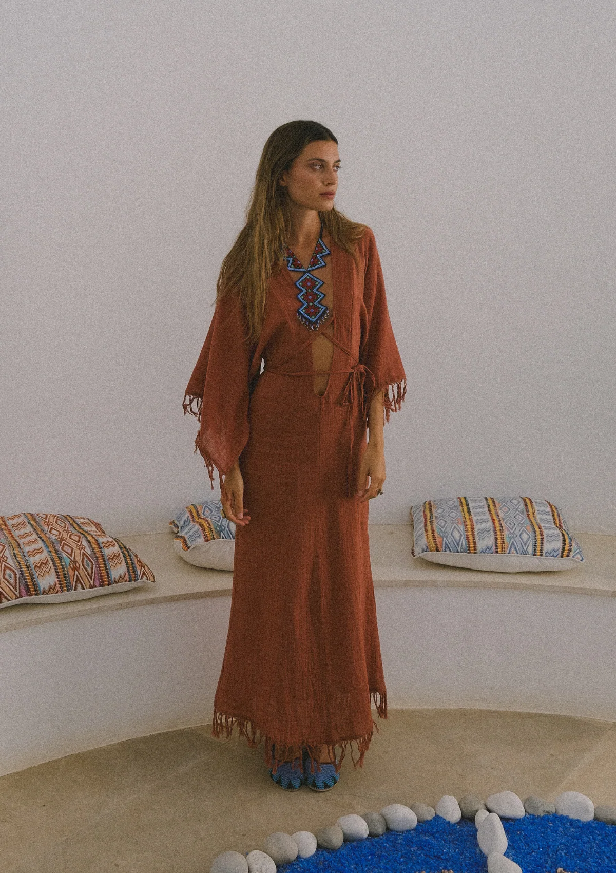ELARA DRESS- BAKED CLAY - Image 11