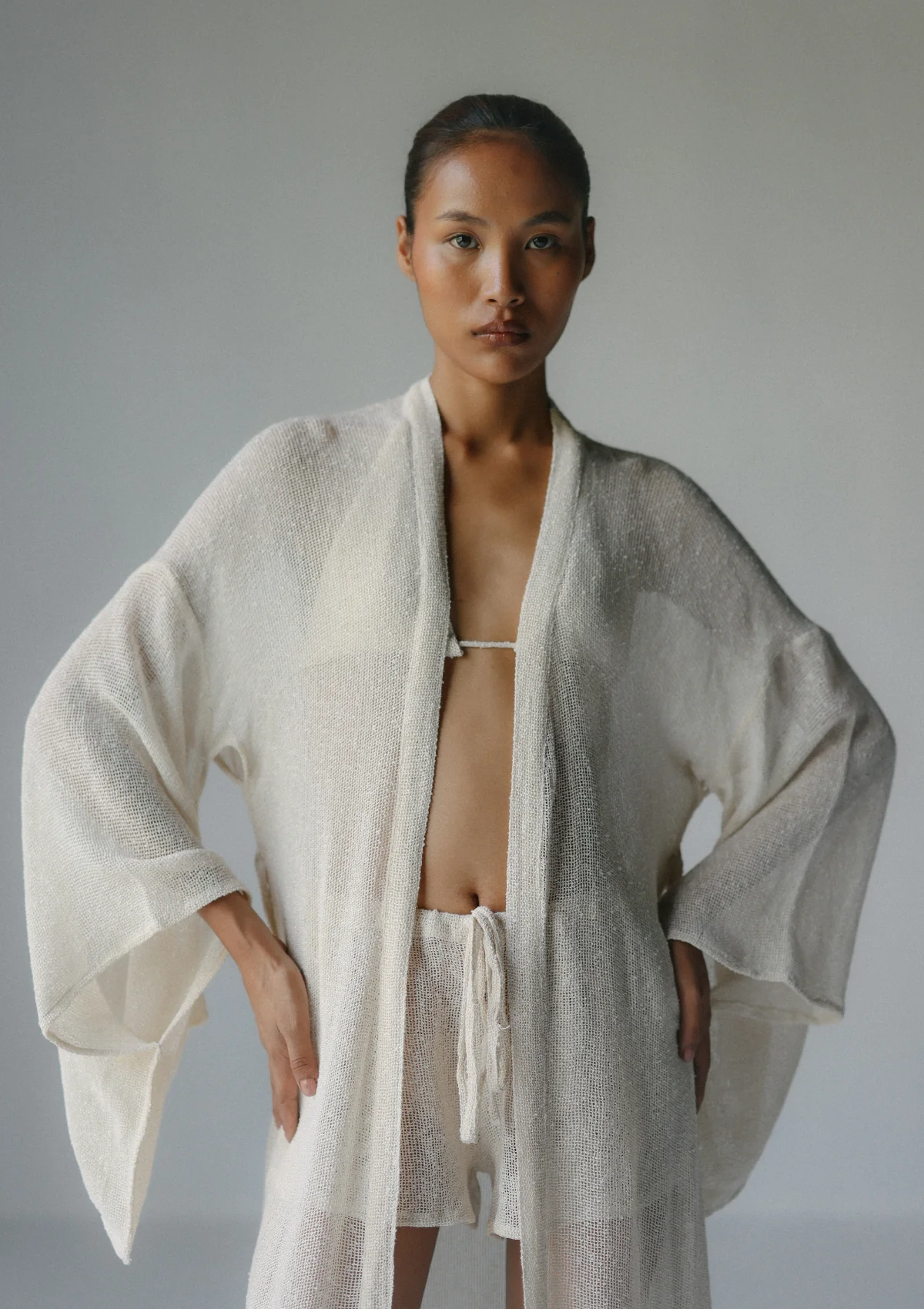 KORA KIMONO-  NATURAL - Image 5