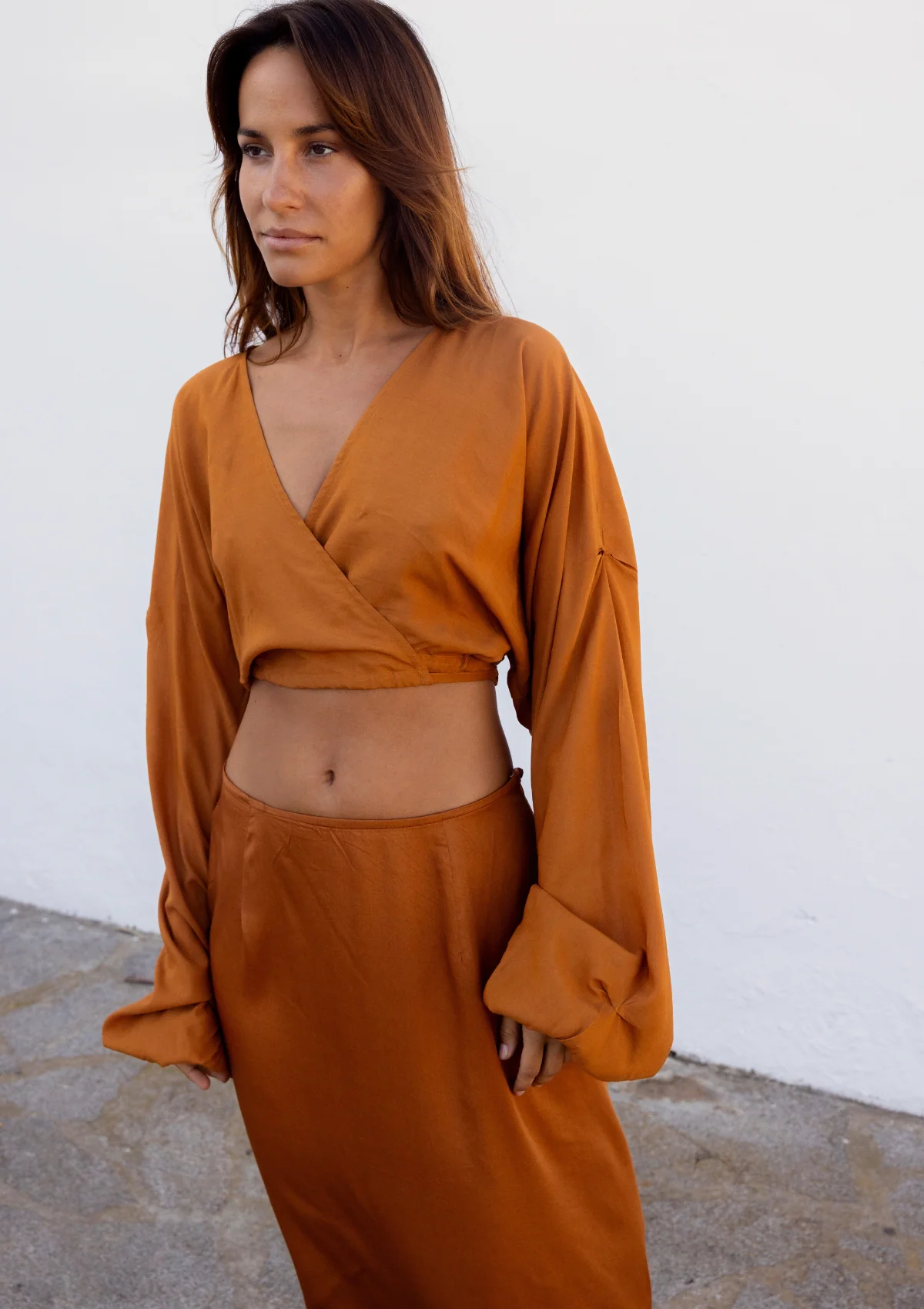 SUKI FRINGE SKIRT- GOLD FLAME - Image 5