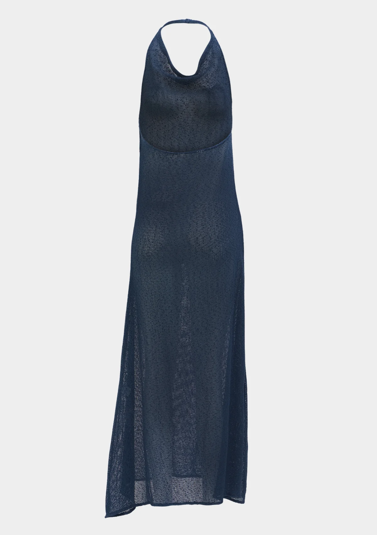 MARA HALTER DRESS- BLUE WING TEAL - Image 8