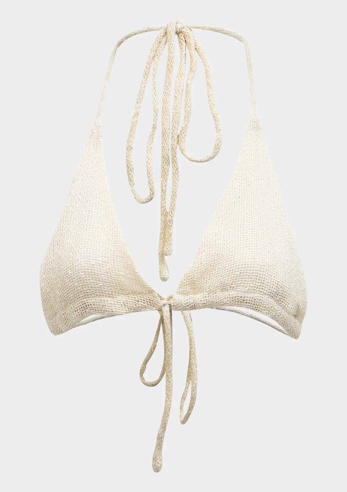 MESH BIKINI-  NATURAL - Image 5