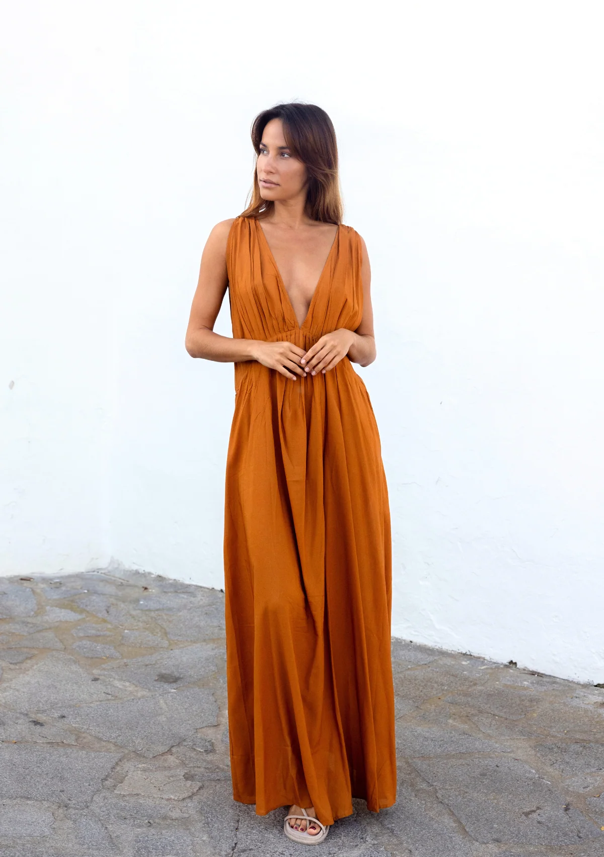 FUJI DRESS- GOLD FLAME - Image 3