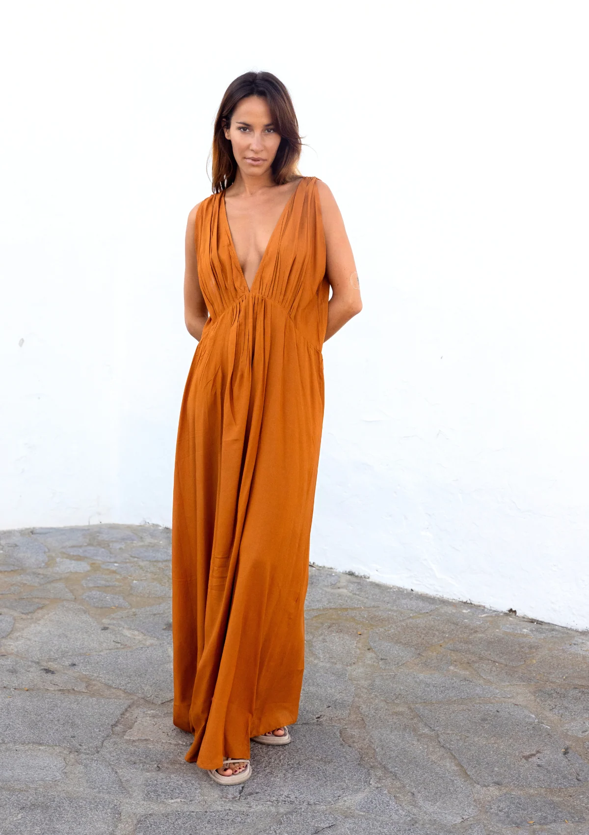 FUJI DRESS- GOLD FLAME - Image 4