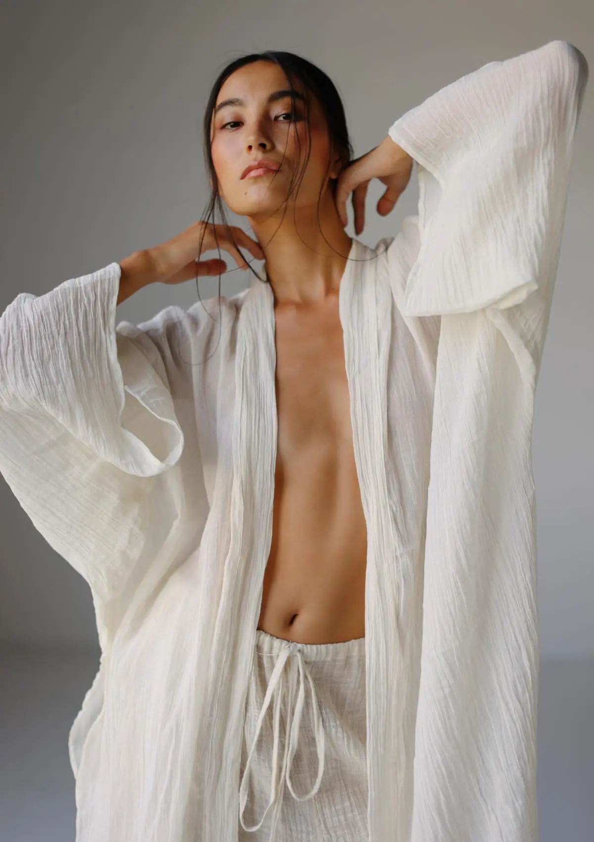SOL CAPE - UNDYED - Image 4