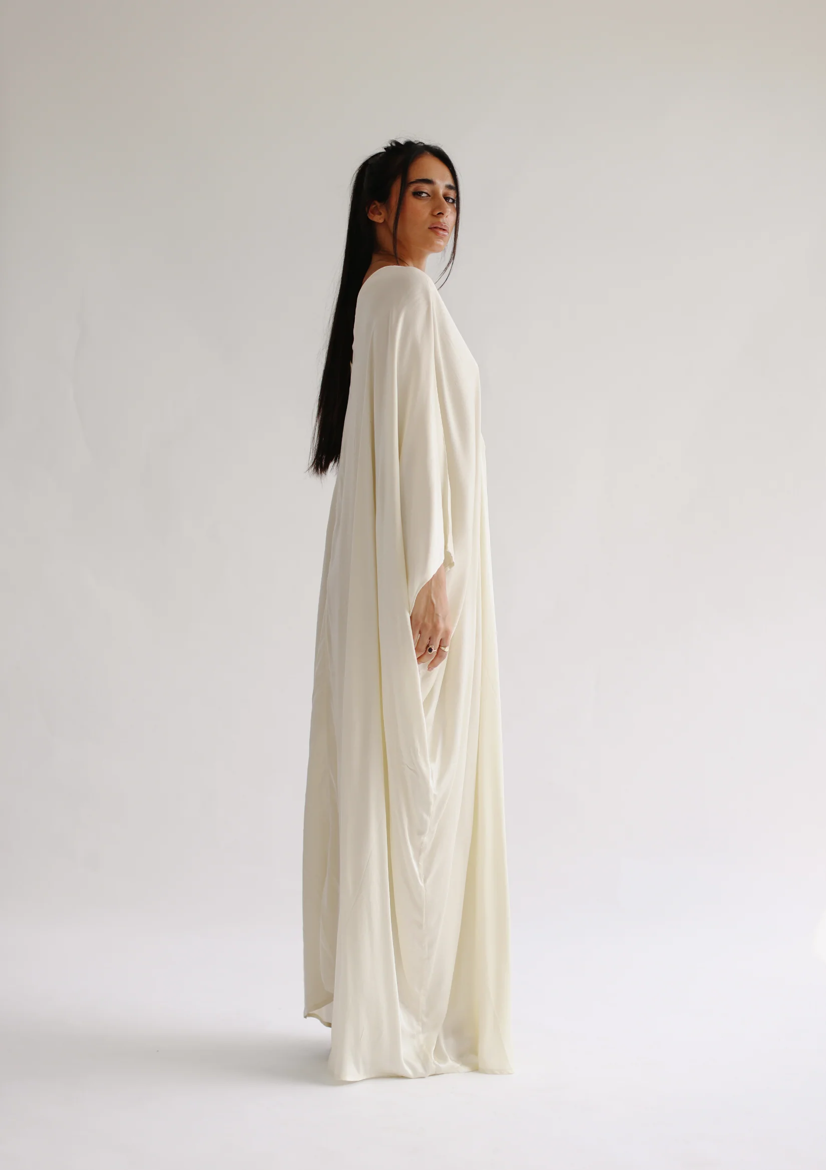 SUDI KAFTAN - BONE WHITE - Image 5