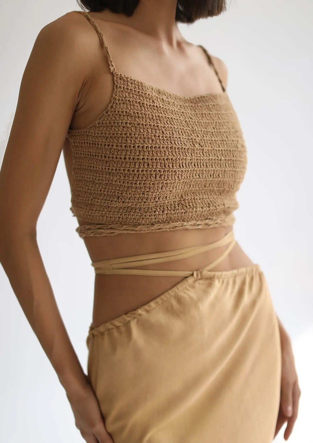 YARA MAXI SKIRT - INCA GOLD OMBRE - Image 6
