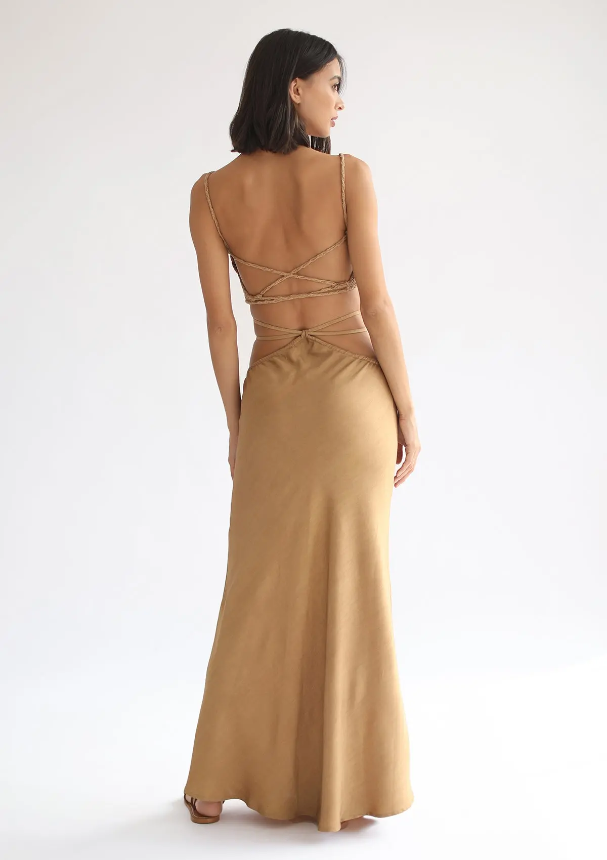YARA MAXI SKIRT - GOLDEN TAN - Image 7